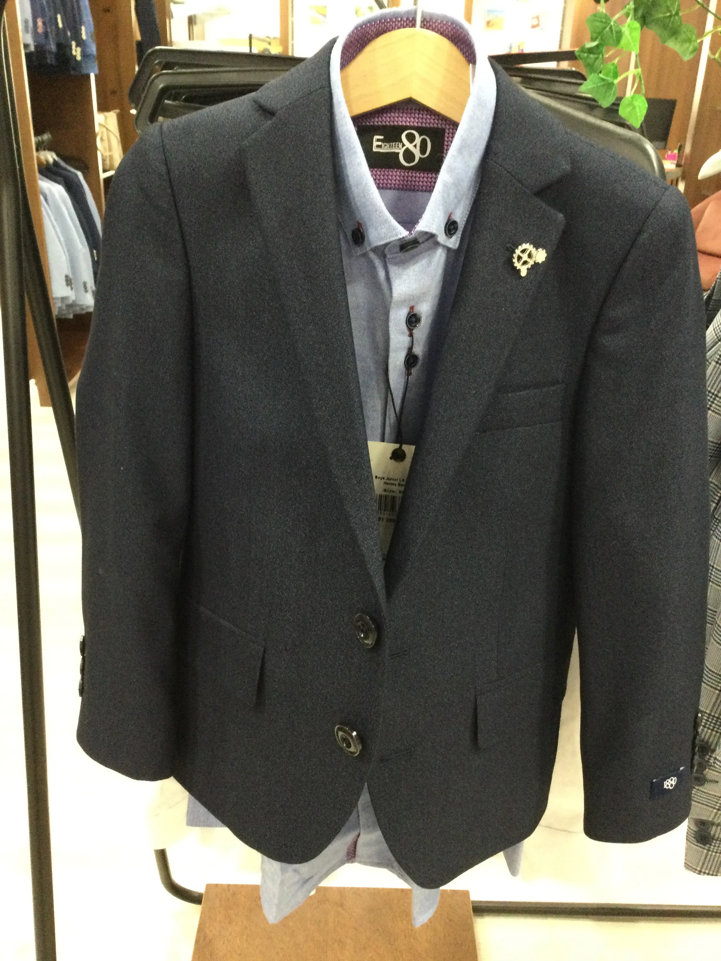 1880 Club Boys Navy Blazer