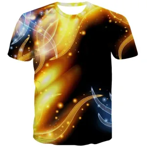 Abstract T shirts Men Psychedelic Tshirts Casual Galaxy T-shirts 3d Colorful Tshirts Novelty