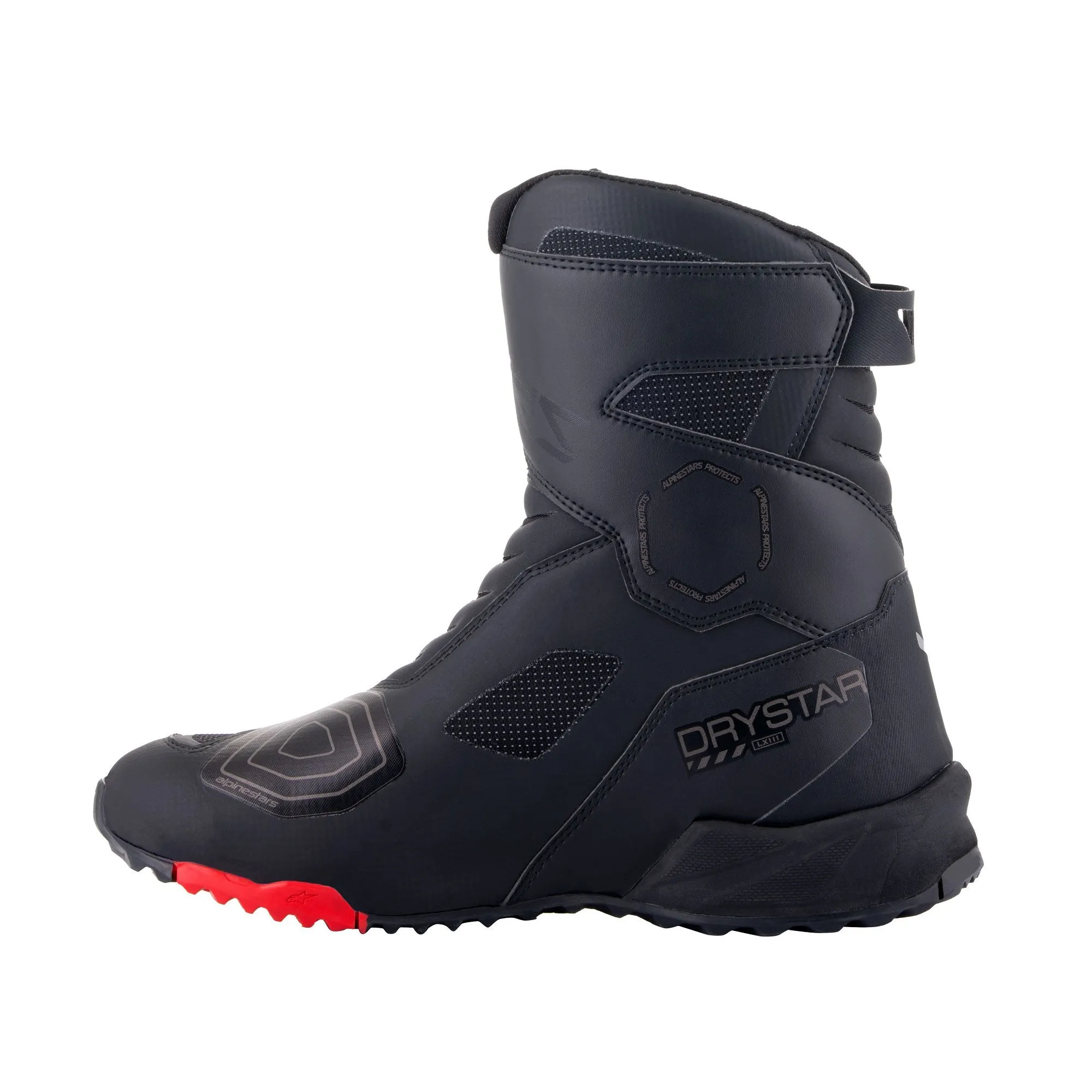 Alpinestars RT-7 Drystar Touring Motorcycle Boots Black Red