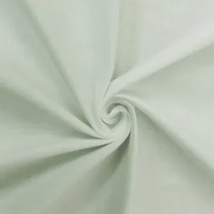 Basic White Poplin Stretch Woven Fabric