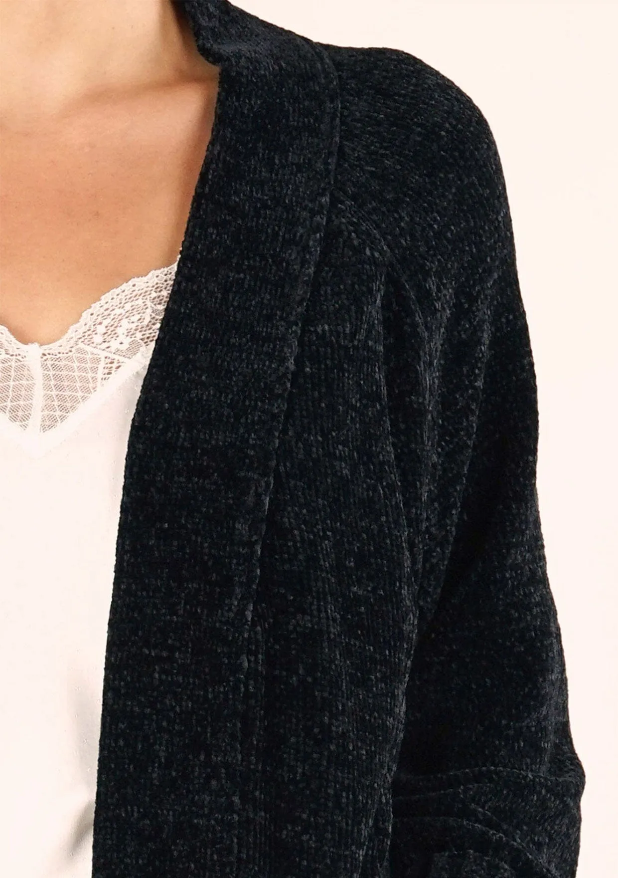 Chenille Duster Cardigan