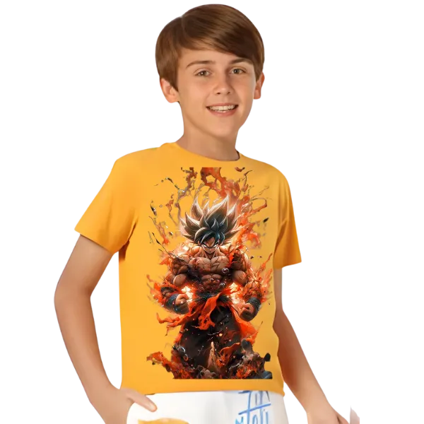 Dragon Ball Z T Shirt For Kids