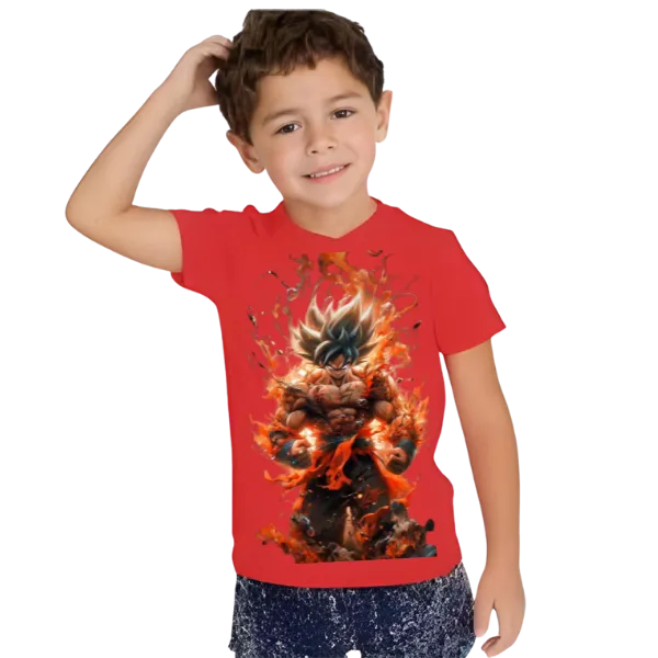 Dragon Ball Z T Shirt For Kids