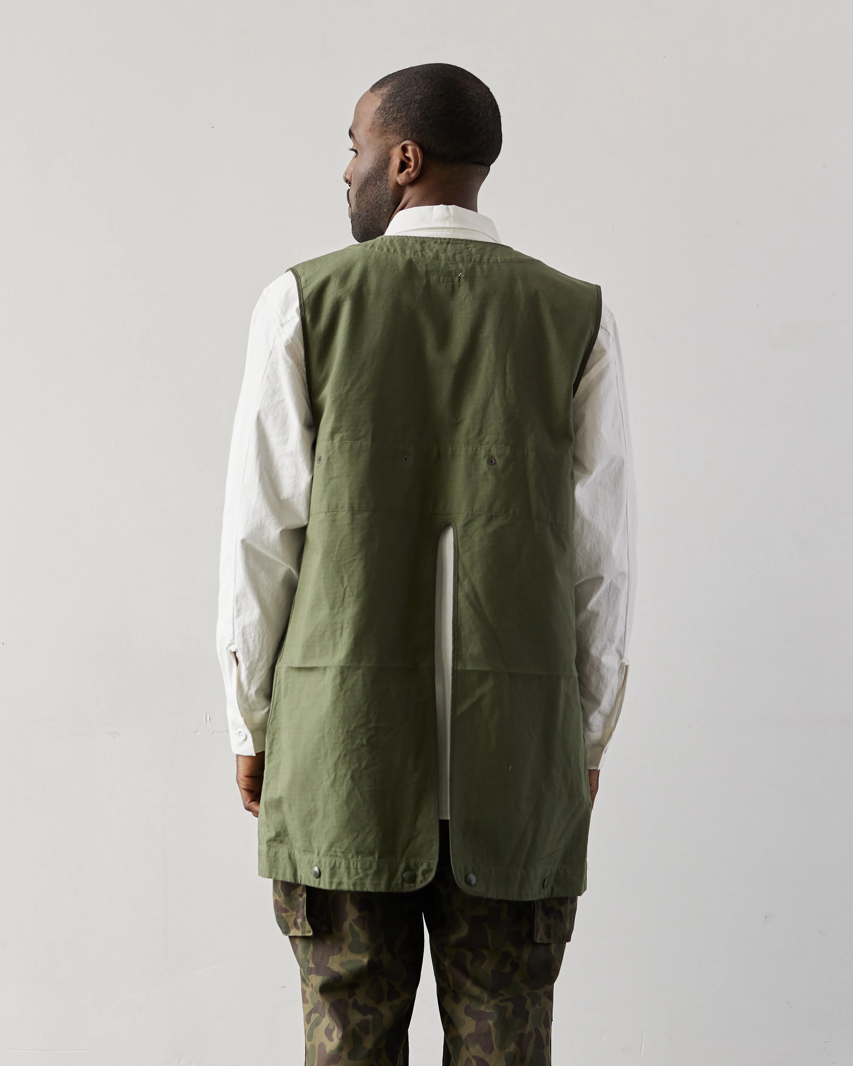 Engineered Garments Liner Vest, Olive