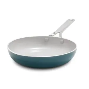 GreenPan Nova 8" Ceramic Nonstick Aluminum Fry Pan with Stainless Steel Handle Deep Teal