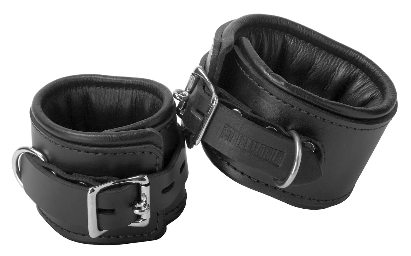 Leather Padded Premium Locking Wrist Restraints