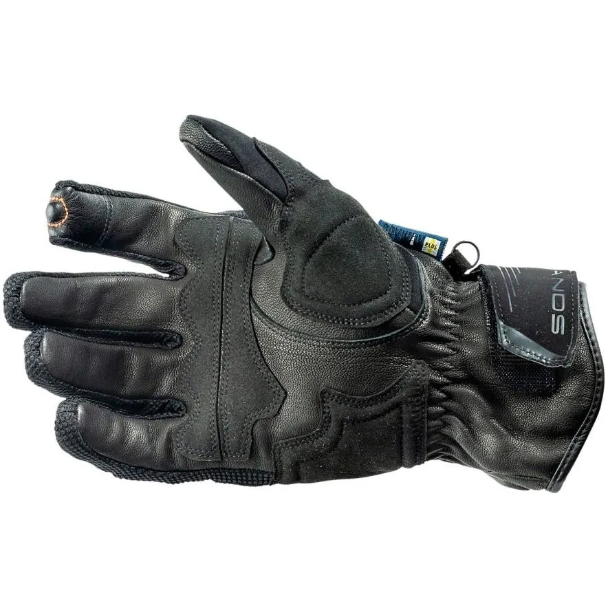 Lindstrands Sveg Waterproof Textile Gloves Black