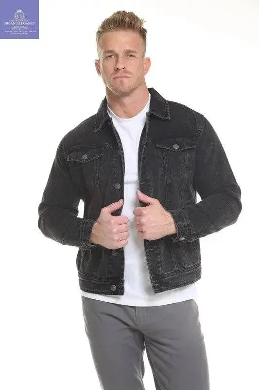 Men's Classic Cotton Denim Jacket