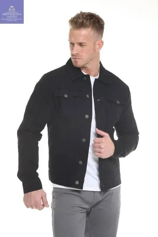 Men's Classic Cotton Denim Jacket