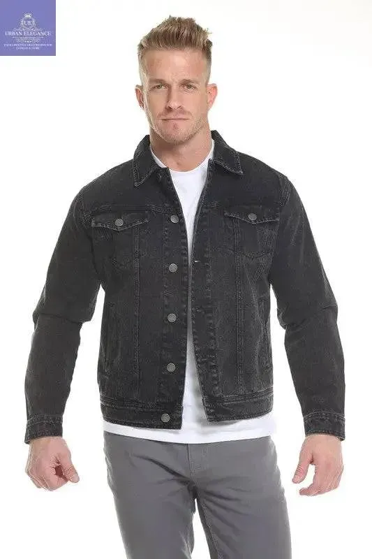 Men's Classic Cotton Denim Jacket