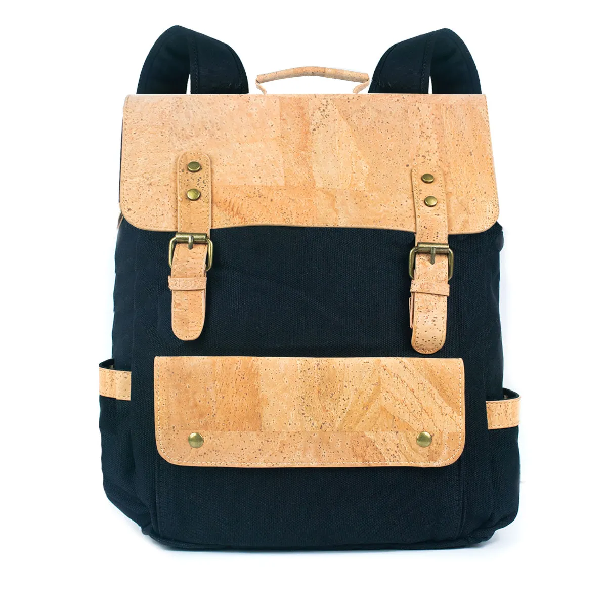 Men's Cork and Canvas Fusion Laptop Commuter Backpack BAG-2283