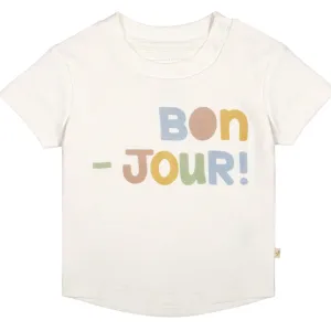 Organic Kids T-Shirts - Bonjour