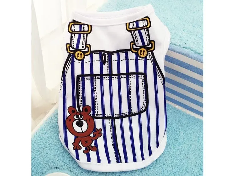 Pet Clothes Stripe Pattern