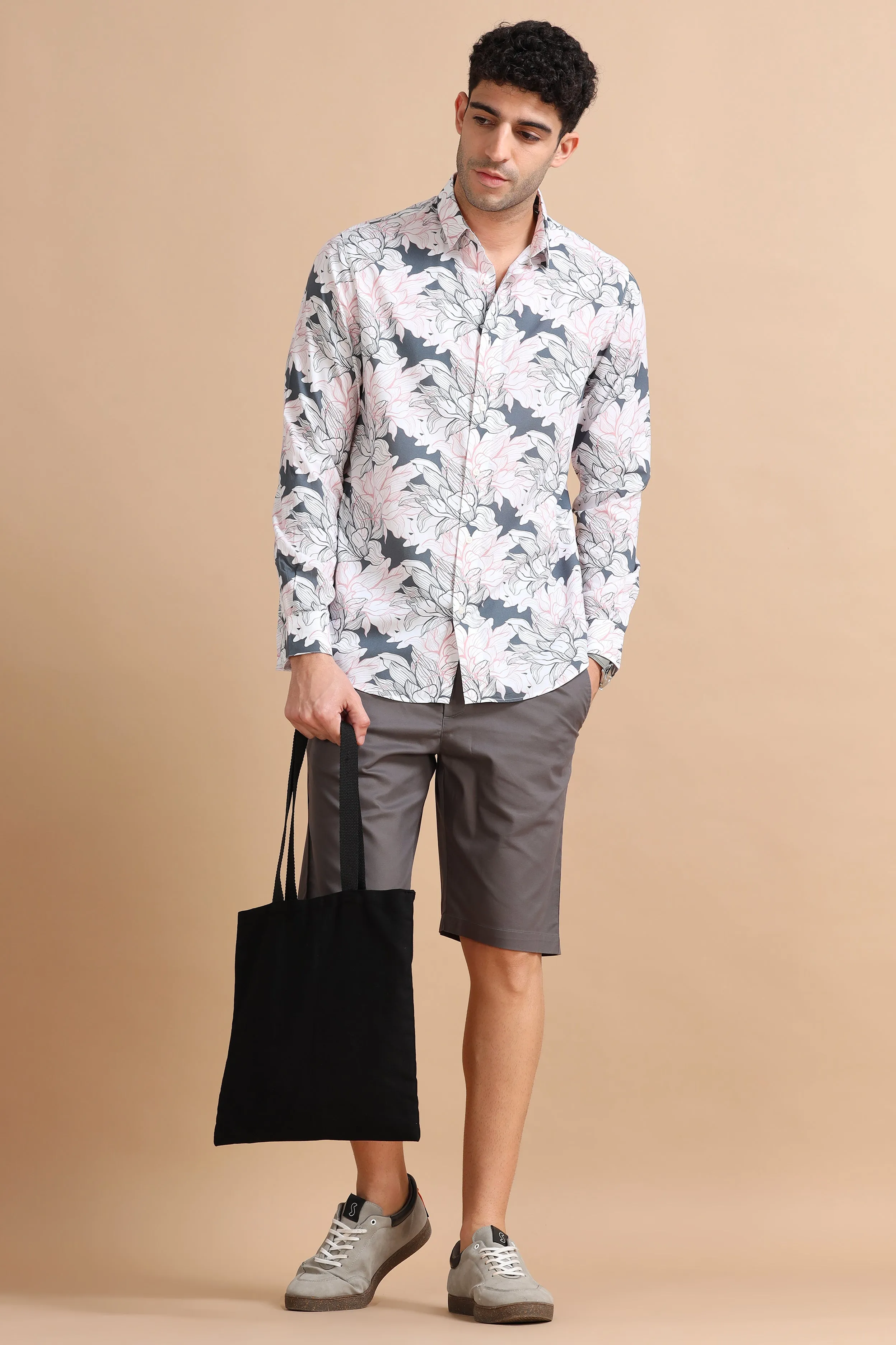 Petal Panorama Print Shirt