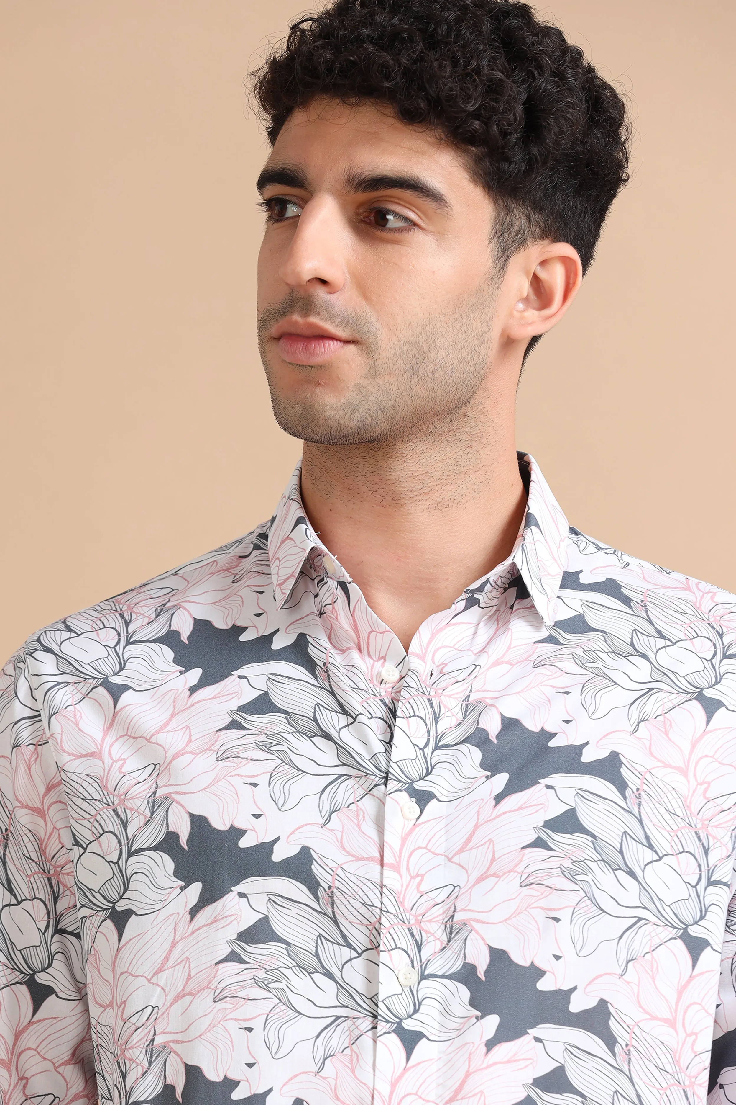 Petal Panorama Print Shirt