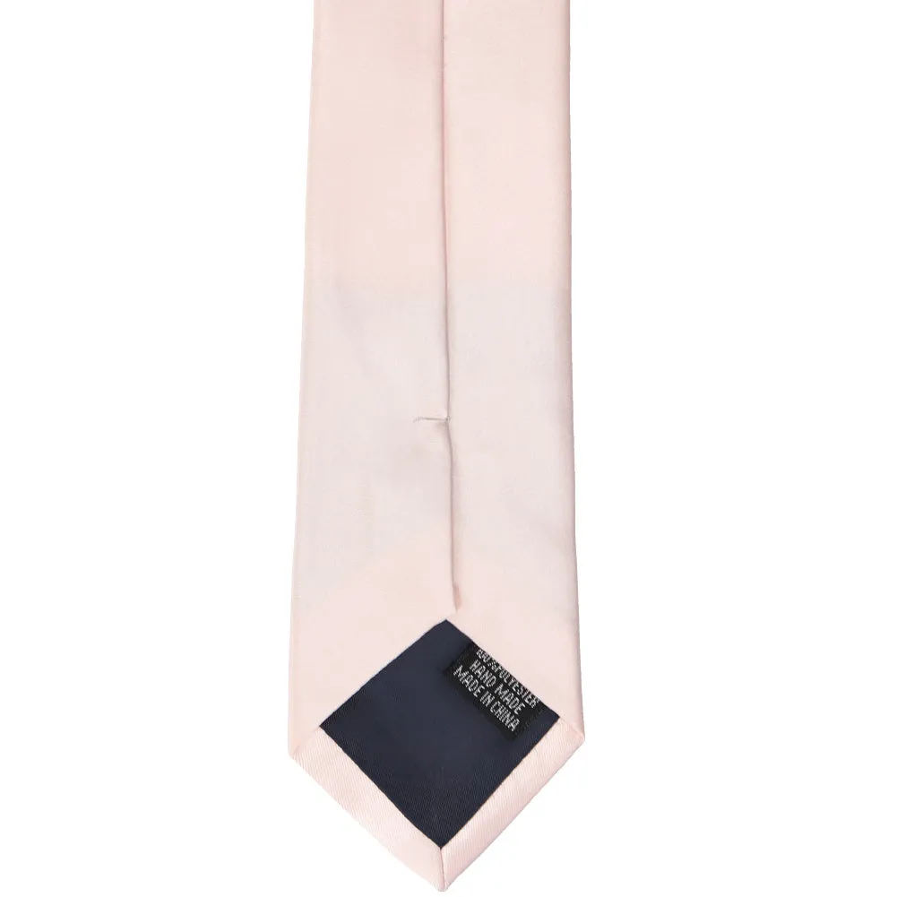 Princess Pink Premium Slim Necktie, 2.5" Width