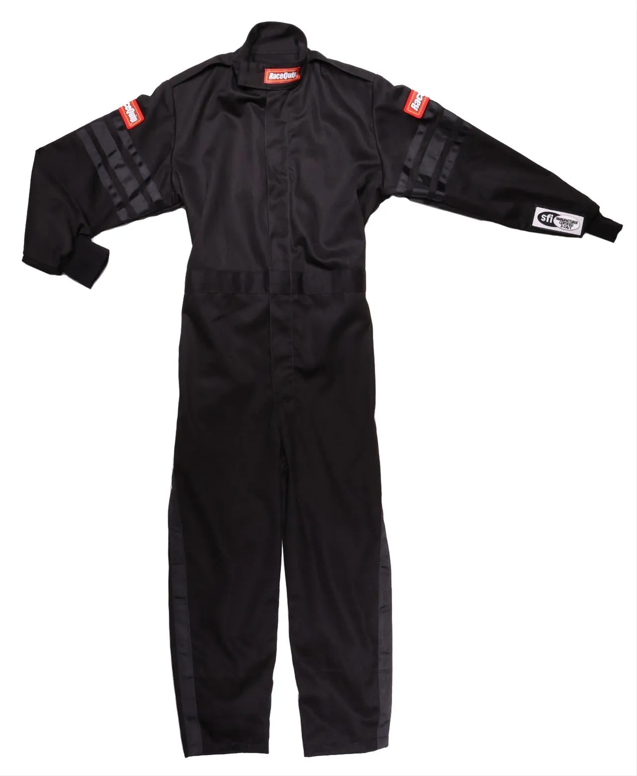 RaceQuip SFI-1 Pro-1 Kids Fire Suits [SFI 3.2A/1] One Piece Single Layer - Purple/Green/Pink/Black