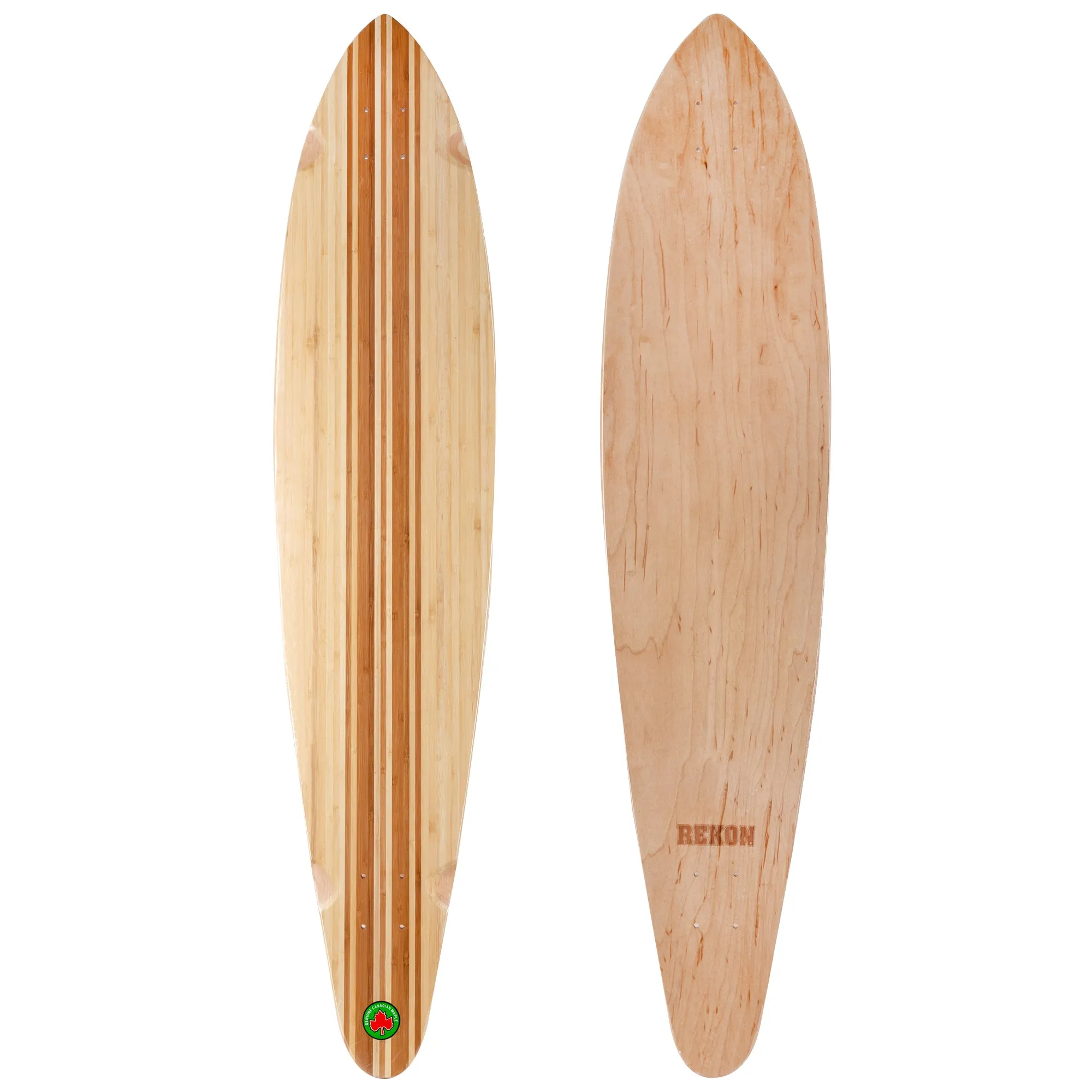 Rekon 9.75 Inch Longboard with Bamboo Layer