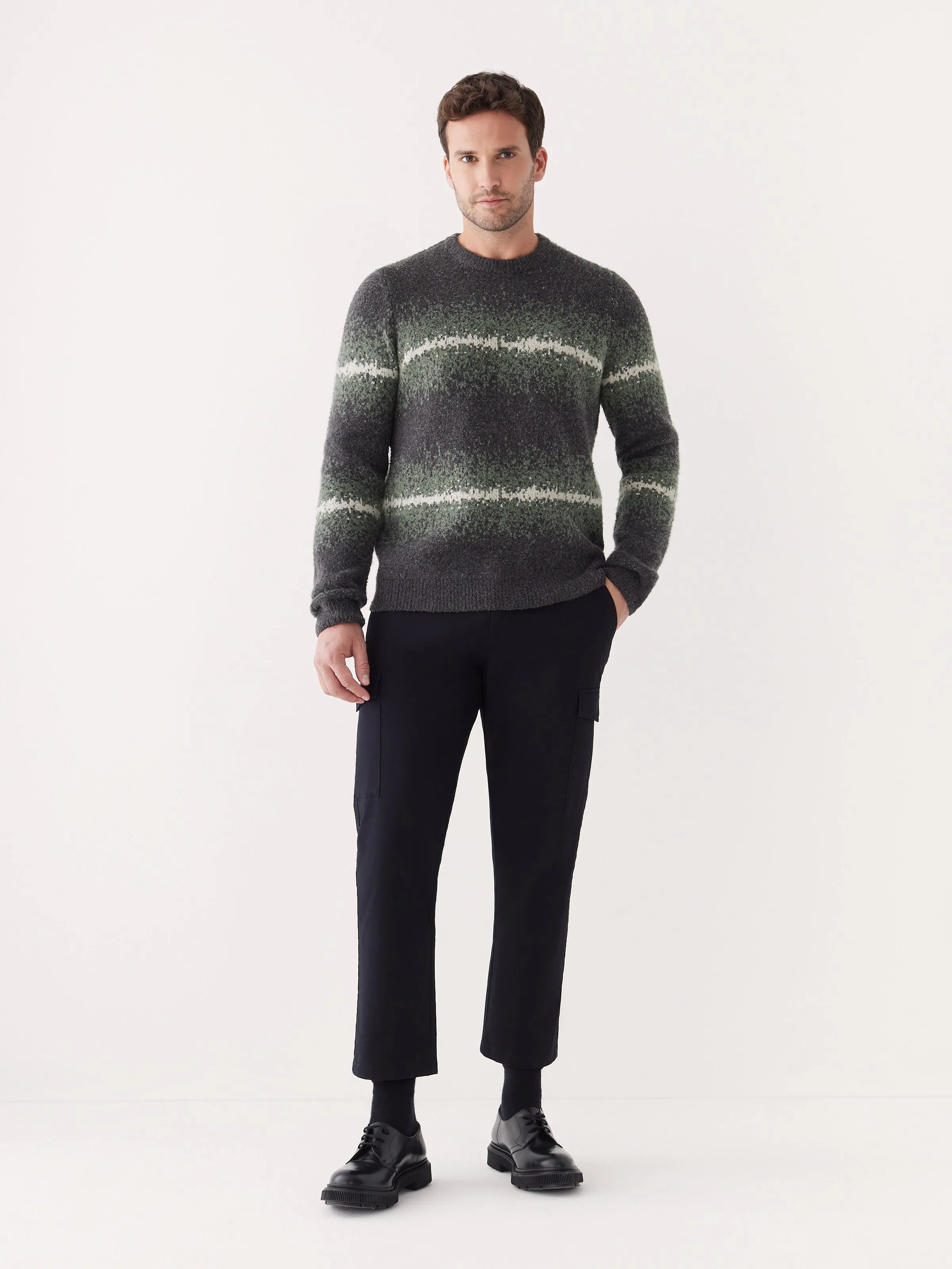 The Gradient Seawool® Sweater in Licorice