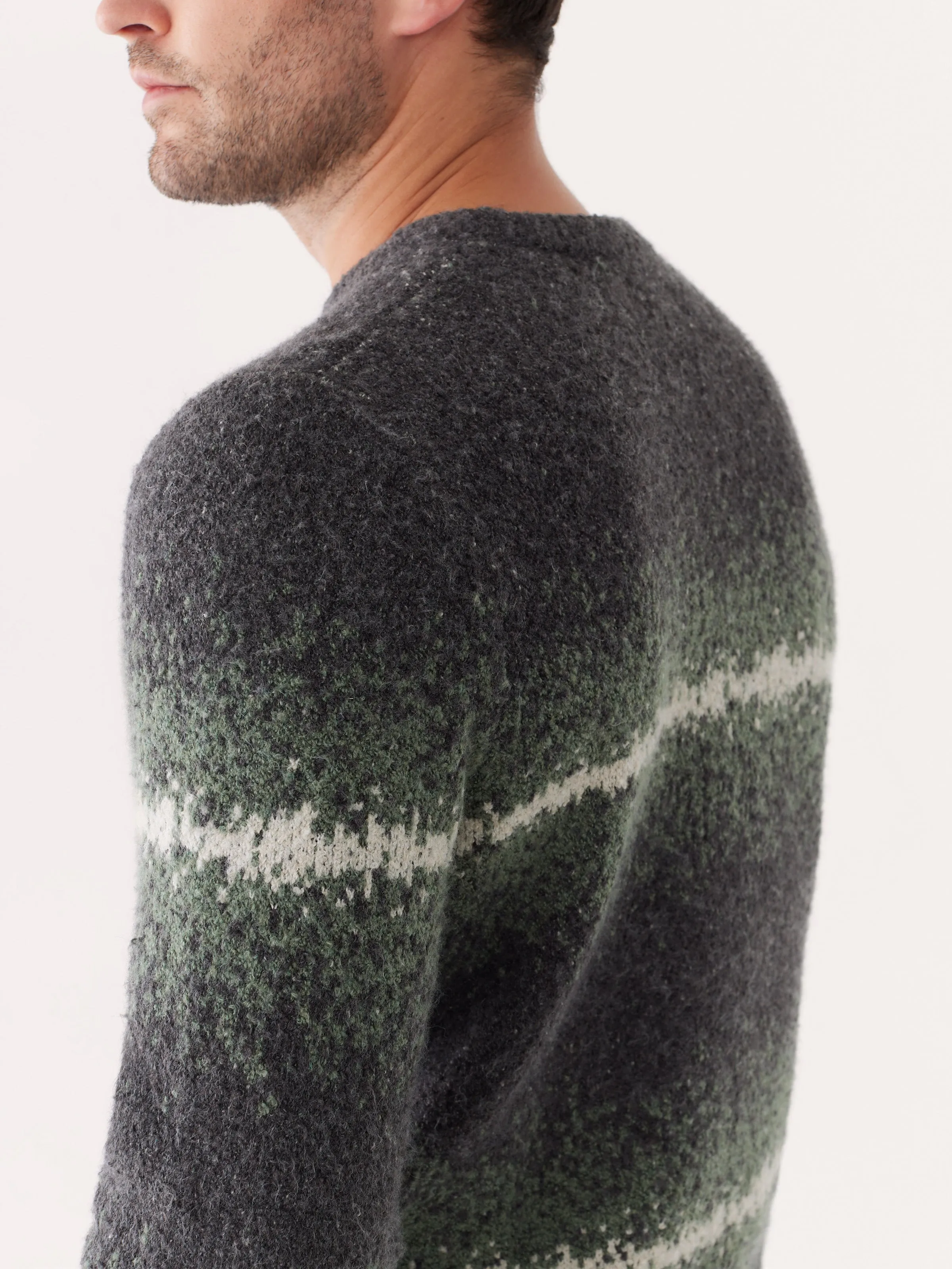 The Gradient Seawool® Sweater in Licorice