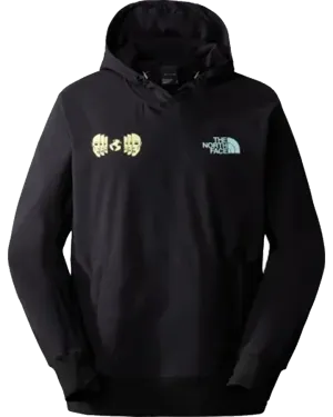 The North Face Men's Tekno Logo Hoodie - Tnf Black/Sun Sprite