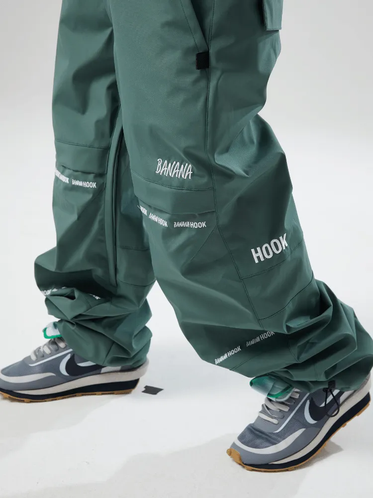 Tolasmik X Banana Hook Premium Green Bib Pants - Unisex