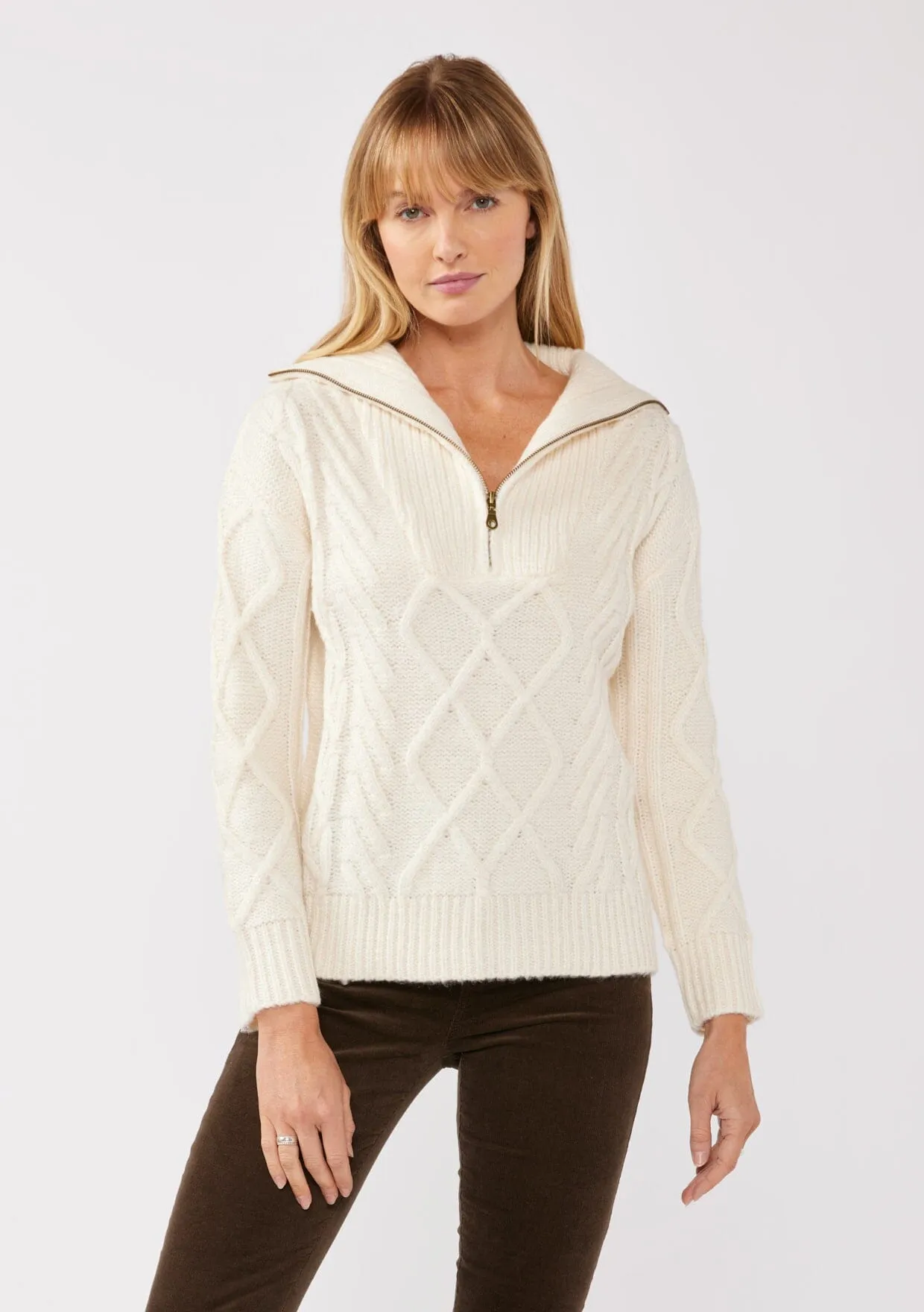 Trudie Cable Knit Sweater