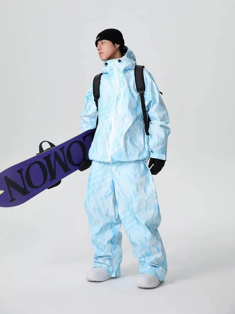 Unisex Denim Drift Baggy Snowboarding Suits