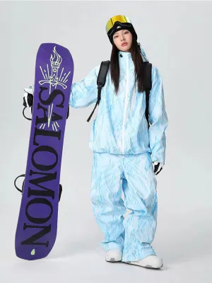 Unisex Denim Drift Baggy Snowboarding Suits