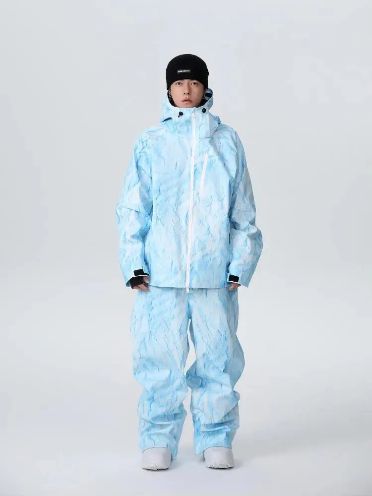 Unisex Denim Drift Baggy Snowboarding Suits