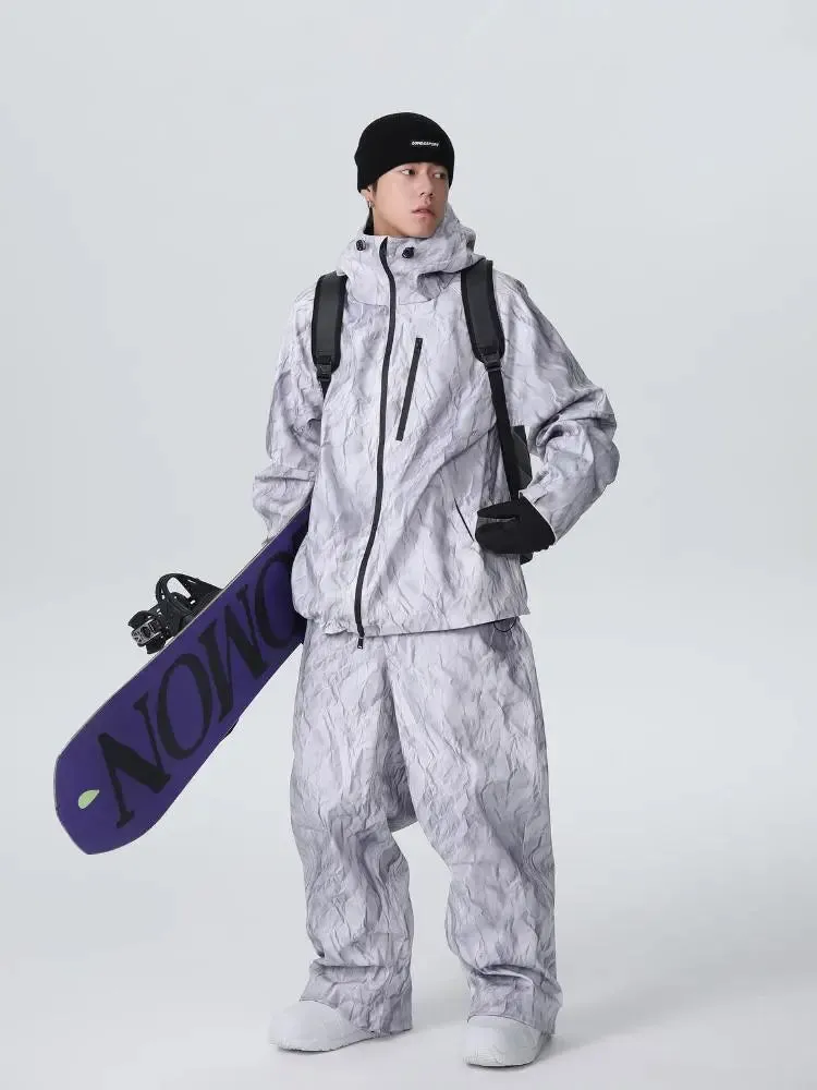 Unisex Denim Drift Baggy Snowboarding Suits