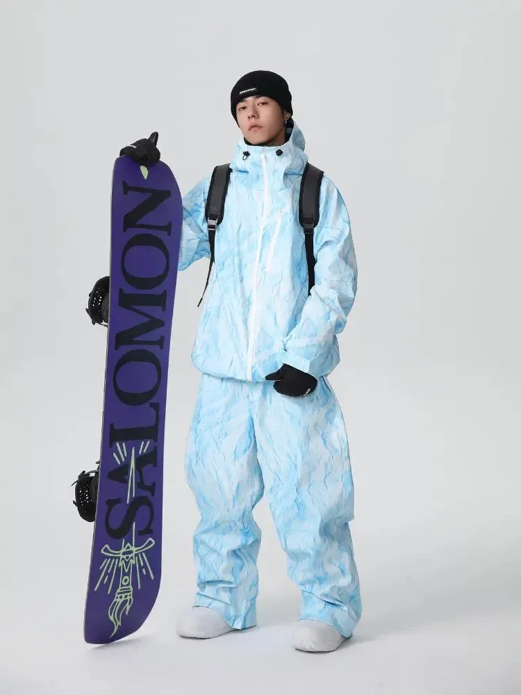 Unisex Denim Drift Baggy Snowboarding Suits