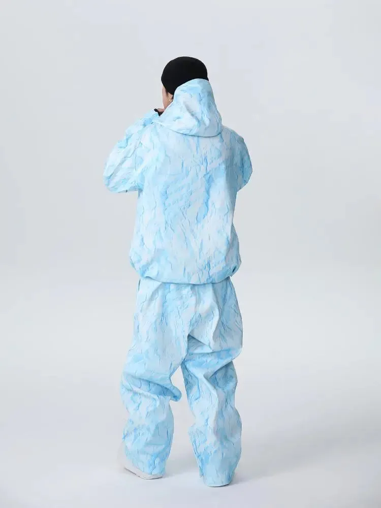 Unisex Denim Drift Baggy Snowboarding Suits