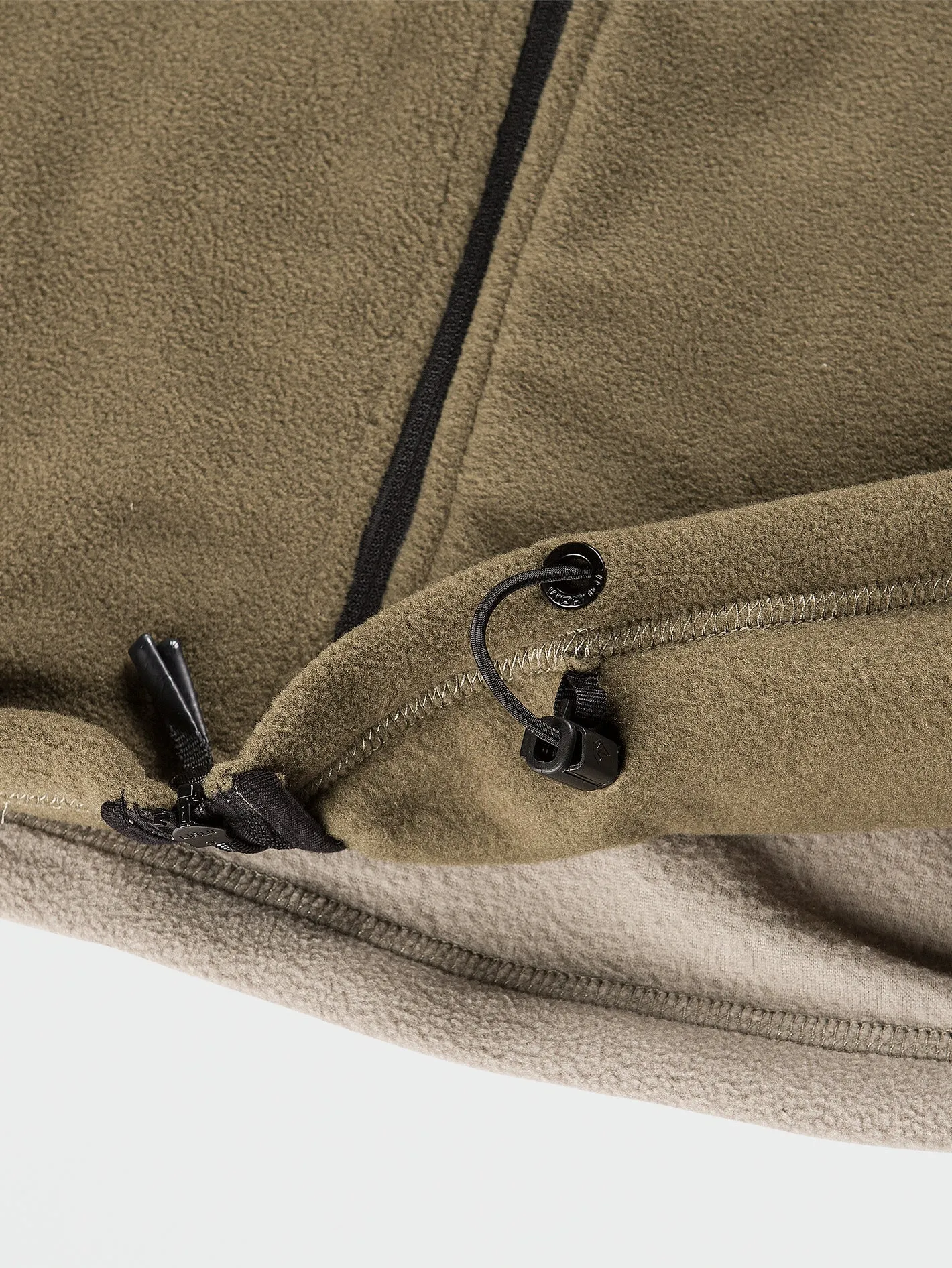 V-Science Full Zip Hoodie - Dark Khaki