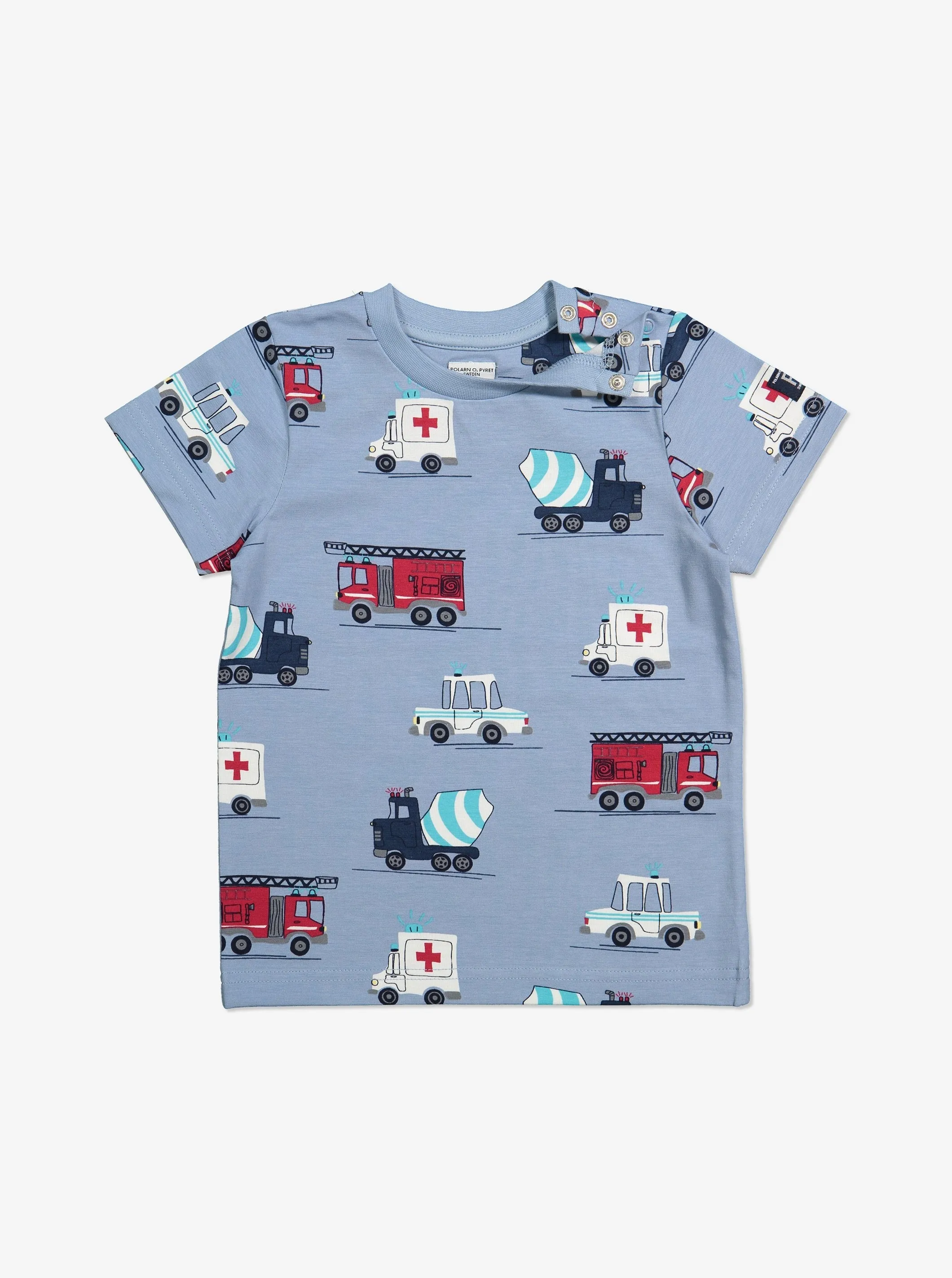 Vehicle Print Kid's T-Shirt