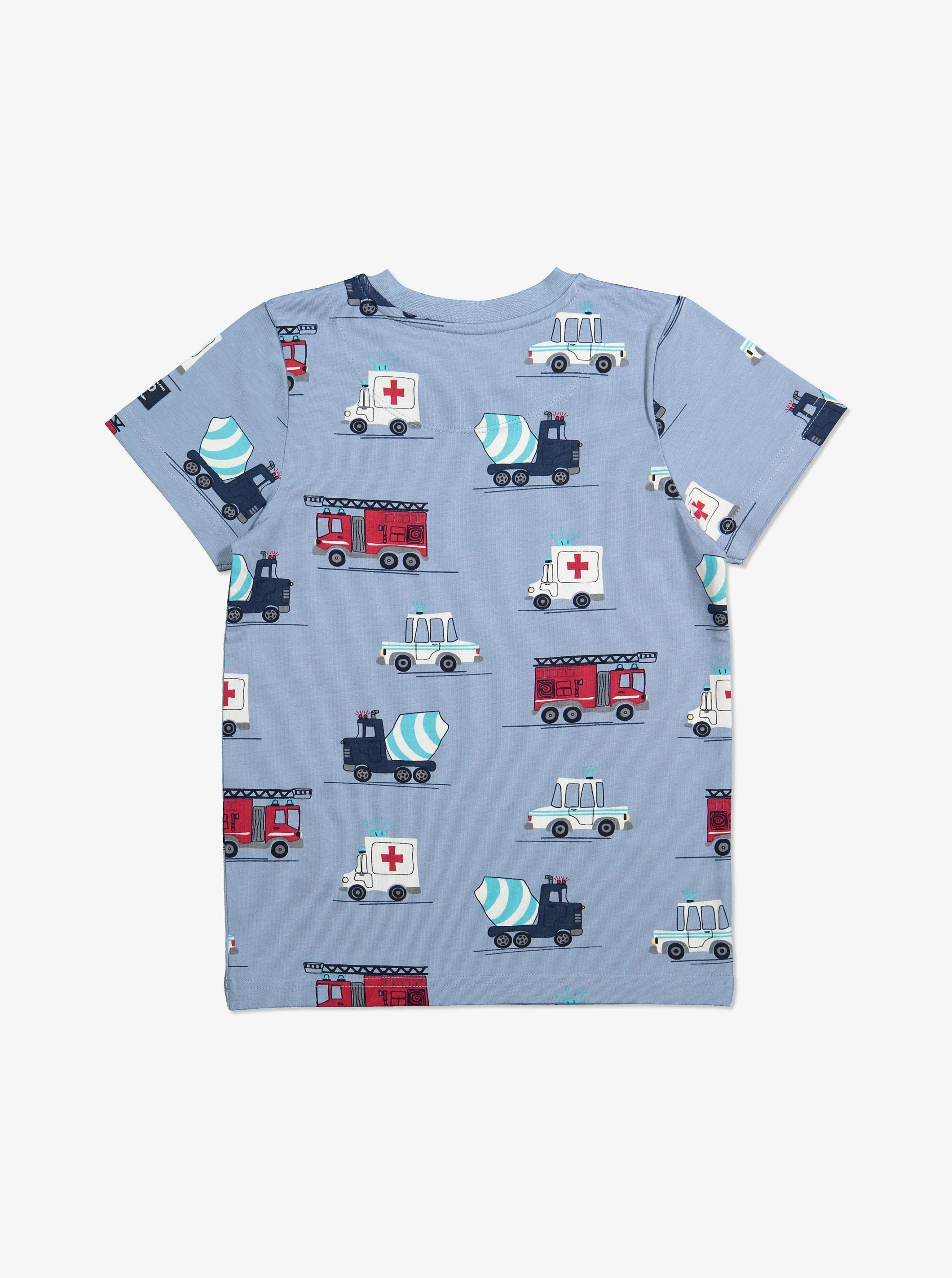 Vehicle Print Kid's T-Shirt