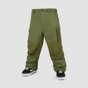 Volcom NWRK Baggy Snow Pants Military