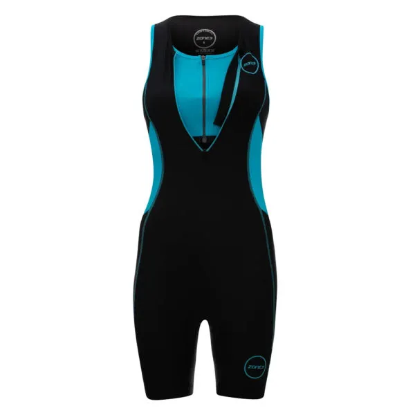 Zone3 Womens Activate Trisuit - Black/Turquoise